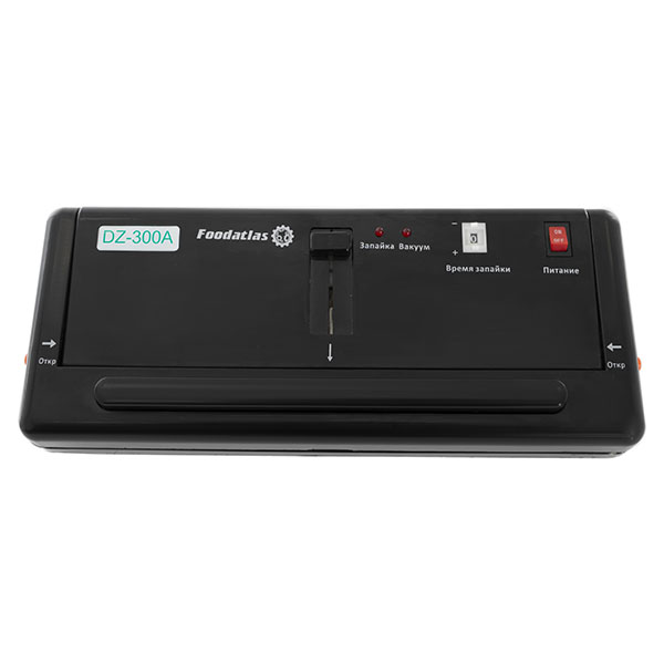 Вакуумный упаковщик DZ-300A Foodatlas Pro (черный)